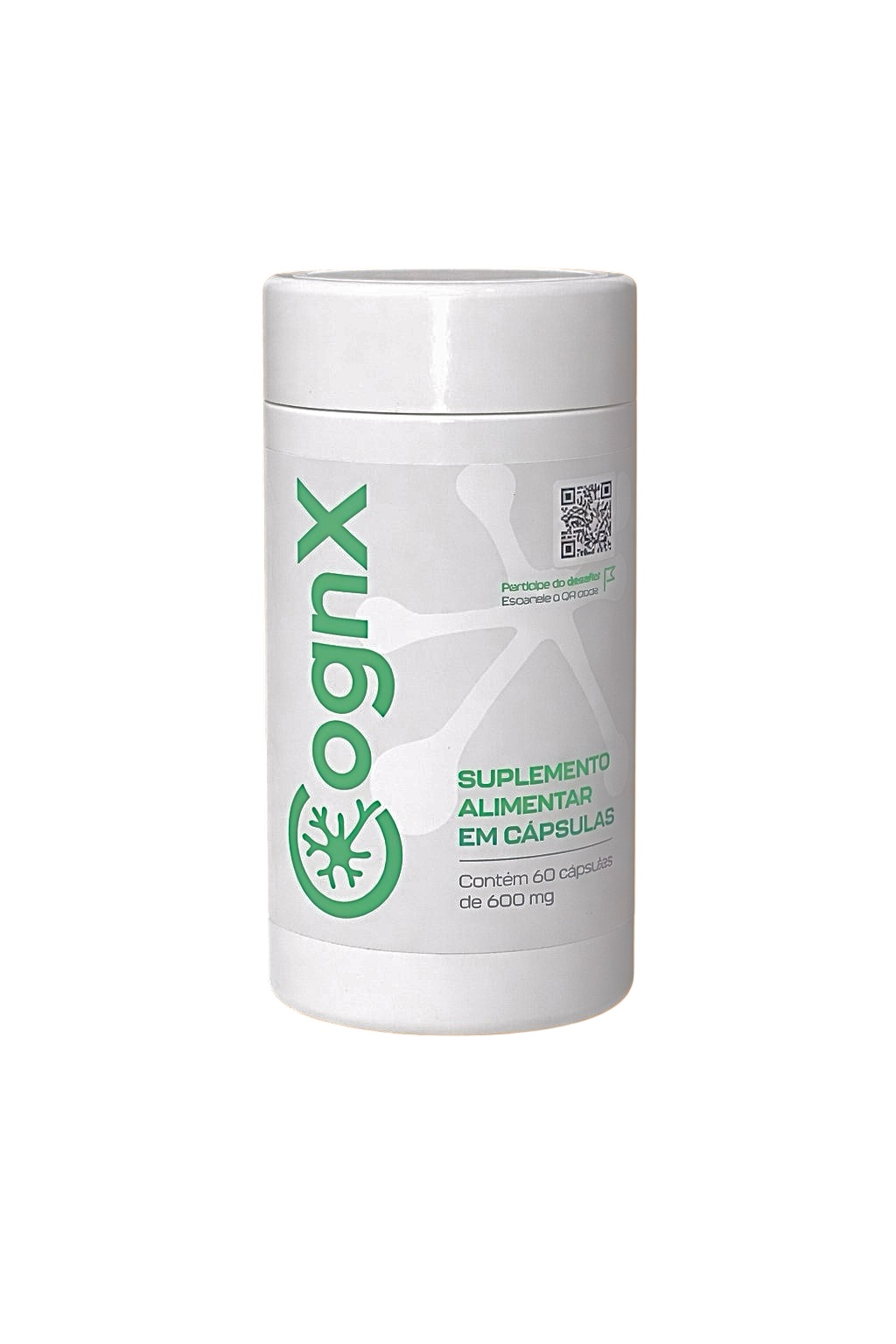 Frasco do suplemento CognX