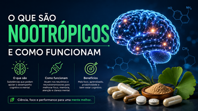 nootrópicos e funcionamento no cérebro