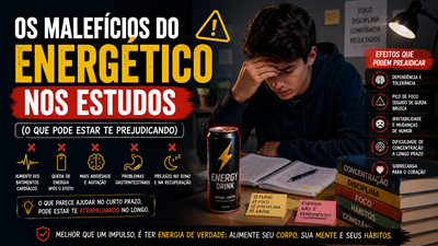 Malefícios do energético