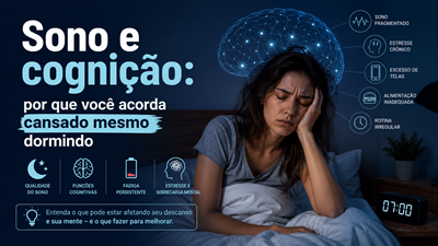 Sono e cognição: por que você acorda cansado mesmo dormindo