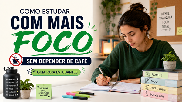 Estudante estudando